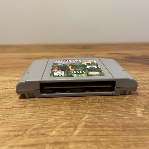 Army Men Sarge’s Heroes Nintendo 64 Game Only 1996 ESRB Teen Like New - TESTED - Picture 3 of 8